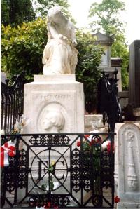 La tomba di Chopin al Père-Lachaise