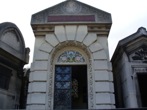 La tomba della famiglia Guerlain a Passy
