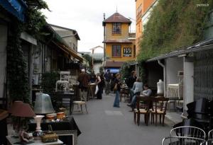 Il mercatino delle pulci di Saint-Ouen.
